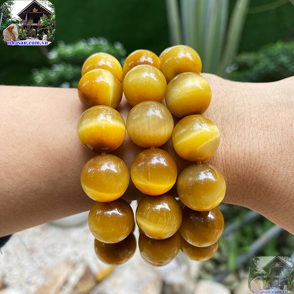 Vòng Tay Đá Mắt Hổ