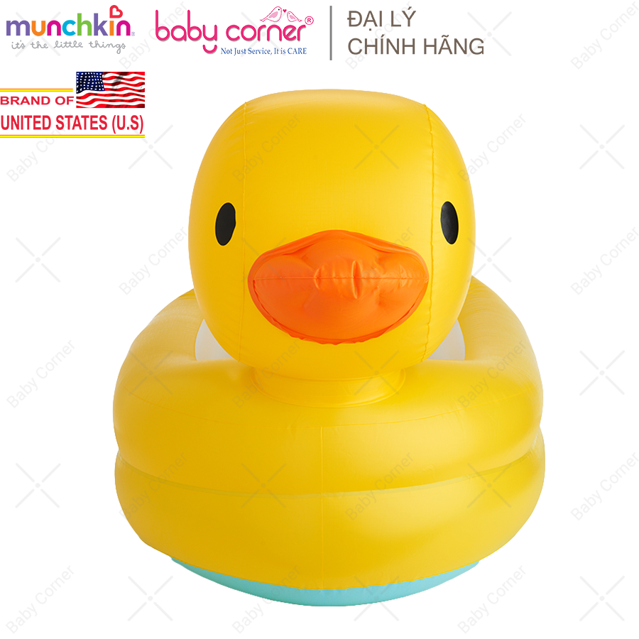 Chậu Tắm Phao Vịt Vàng Munchkin Cho Bé