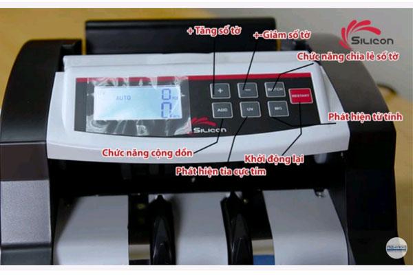 Máy đếm tiền Silicon MC-2700
