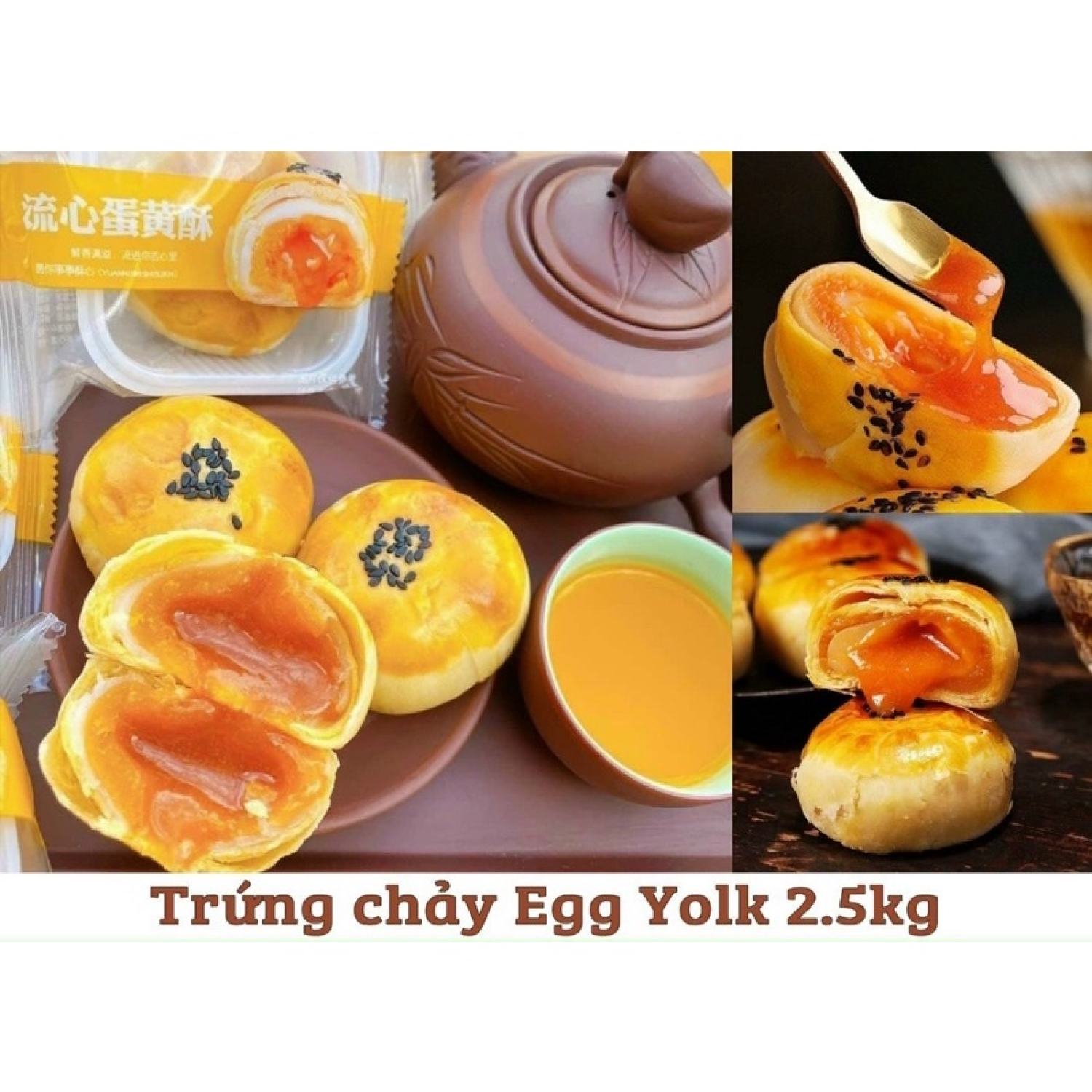 Bánh Trứng Muối Tan Chảy (1 Cái)