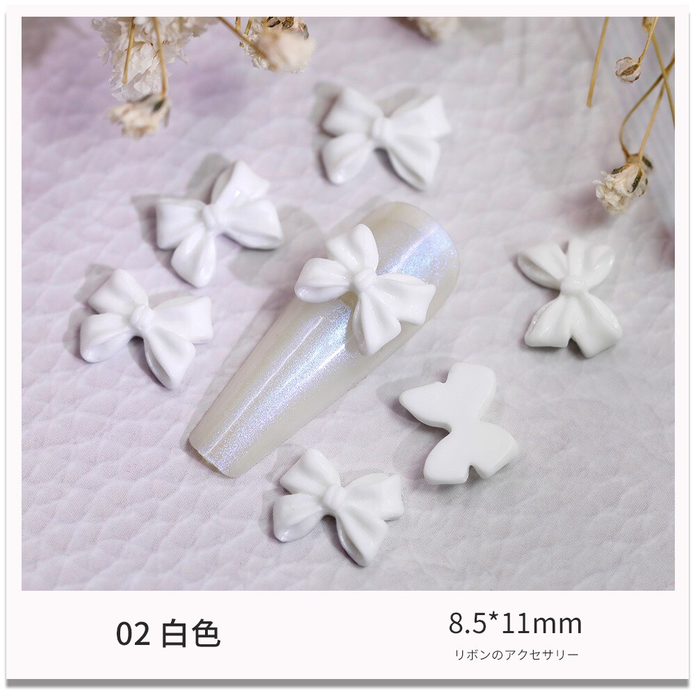 SET CHARM NƠ TIM MIX NGẪU NHIÊN 30 CÁI