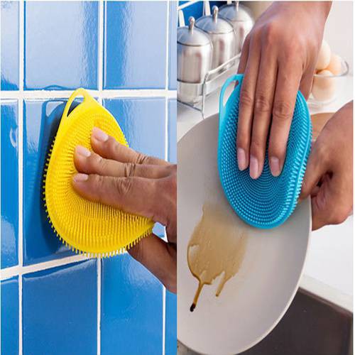 ⛔GIADUNGHOALONG⛔ Miếng Rửa Bát Đa Năng SILICON