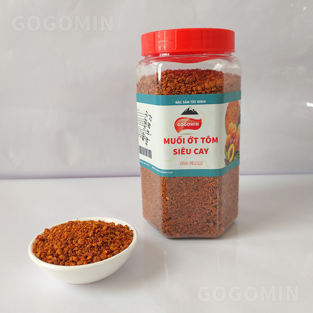 Muối ớt tôm siêu cay - gogomin