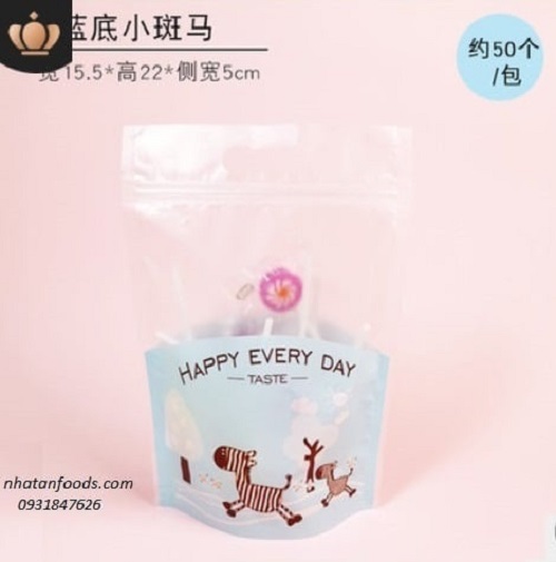 Túi zip đựng bánh kẹo