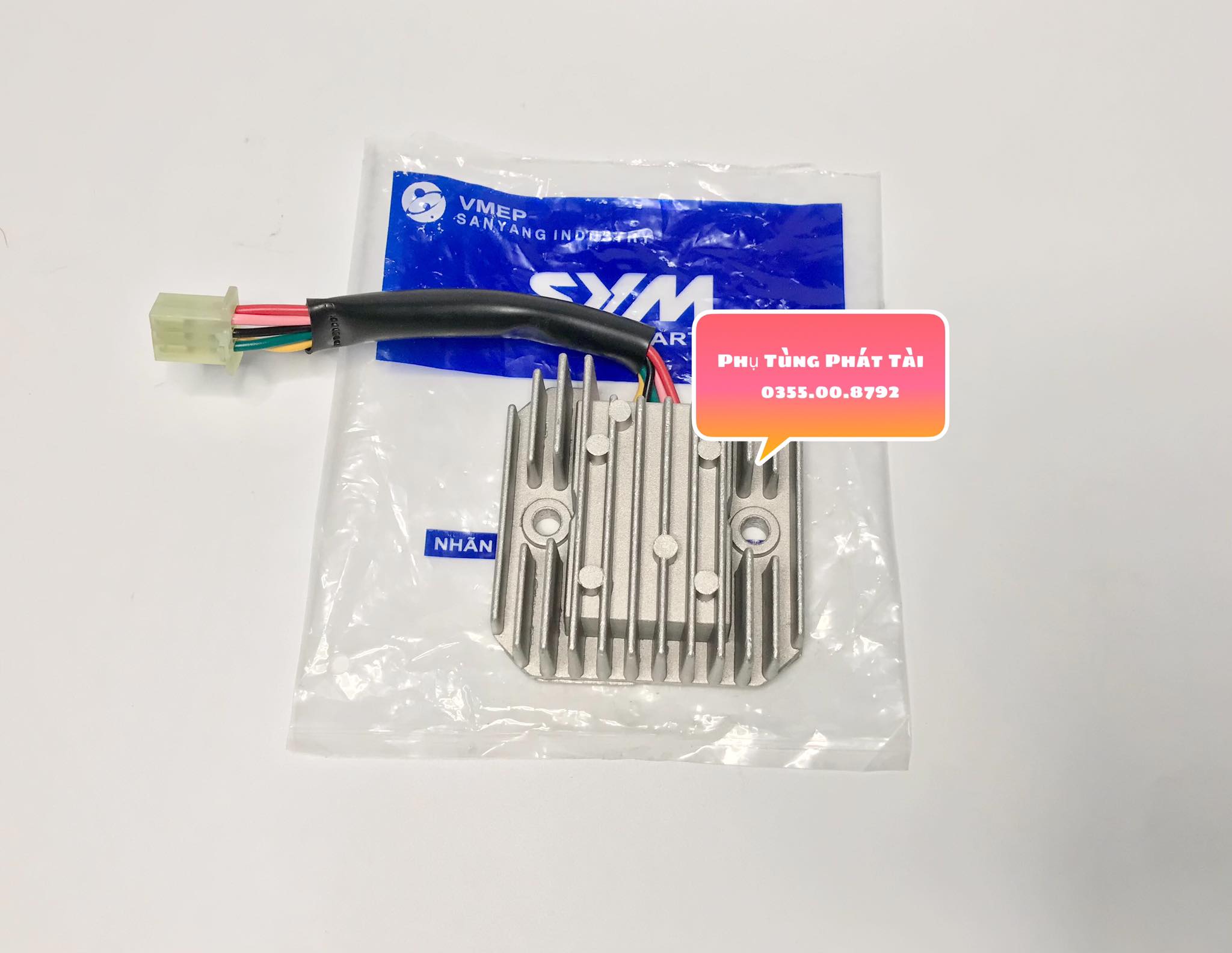 Cục sạc atila 5 chân - loại lớn sym