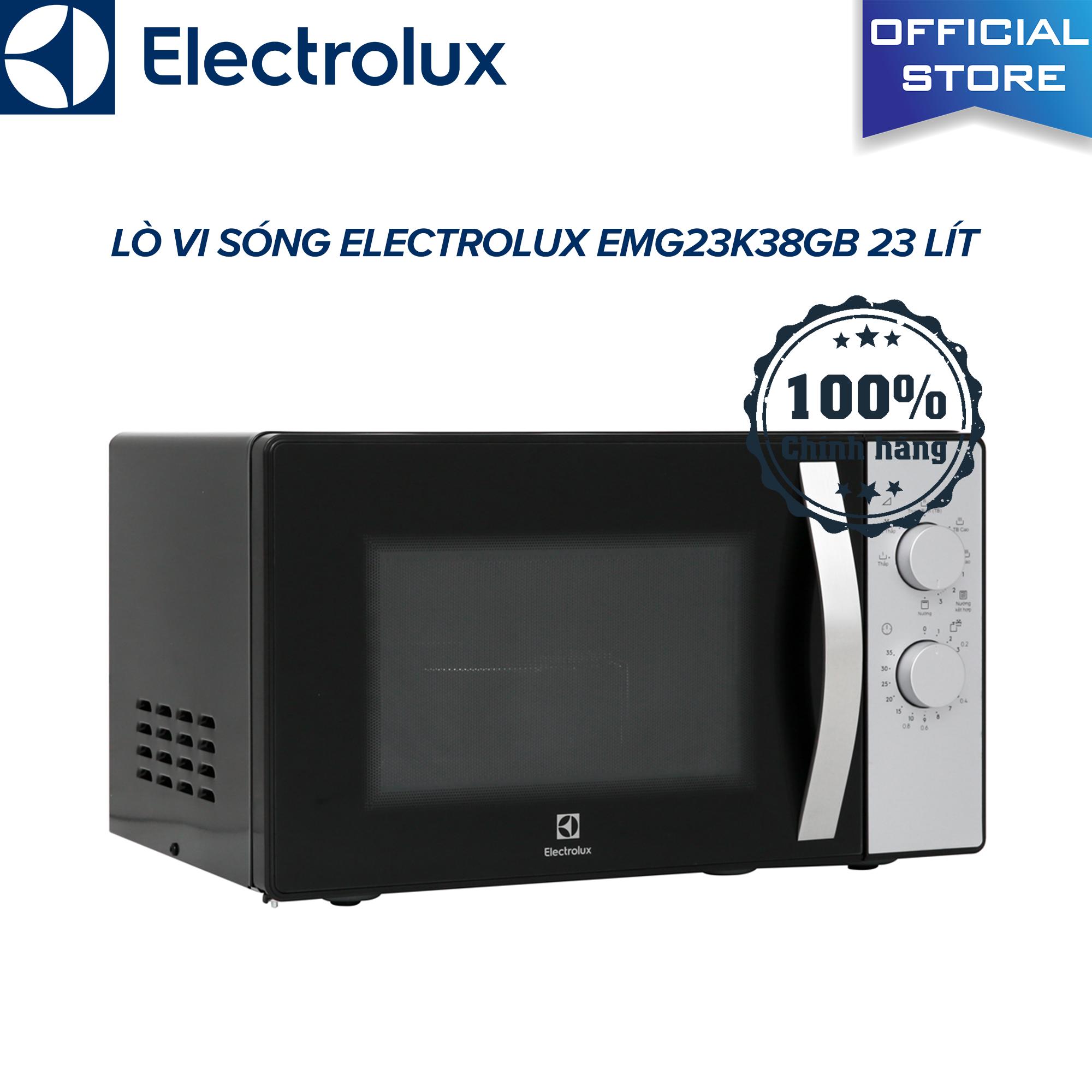 [HCM]Lò vi sóng Electrolux EMG23K38GB 23 lít