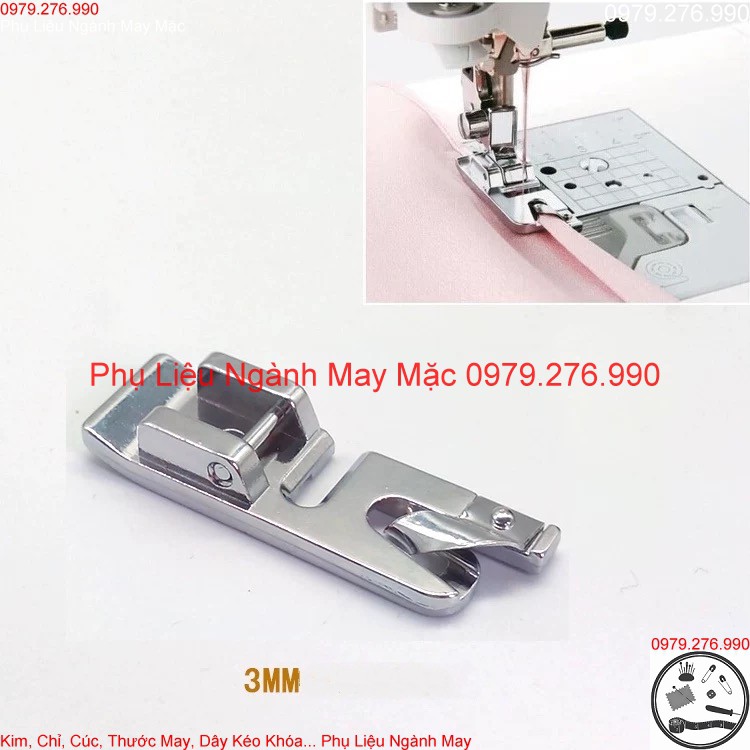 chân vịt cuốn biên máy may gia đình