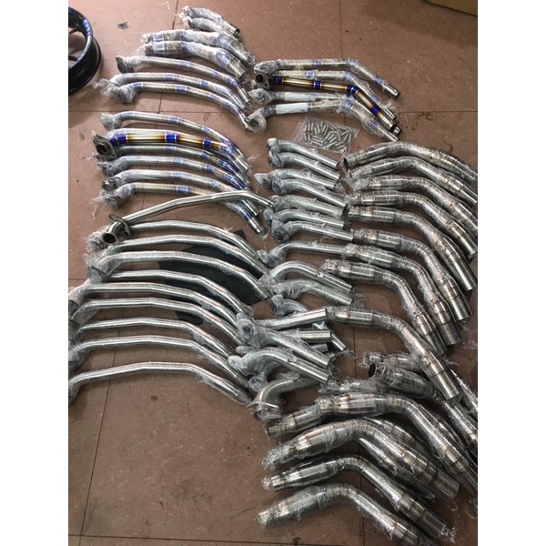 Cổ pô bô lắp pô zin xe nvx - tanthanh 247