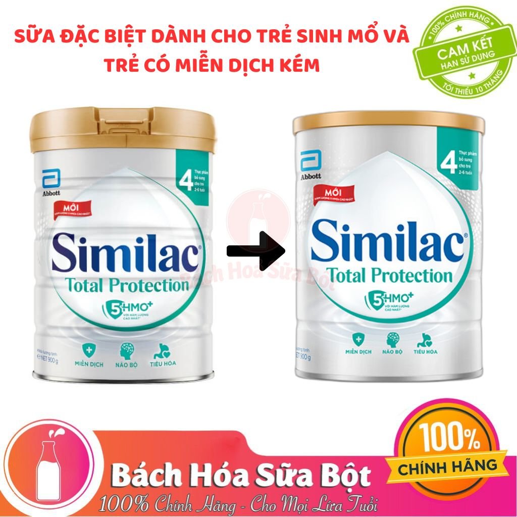 Sữa bột Similac Total Protection 4 (900g)