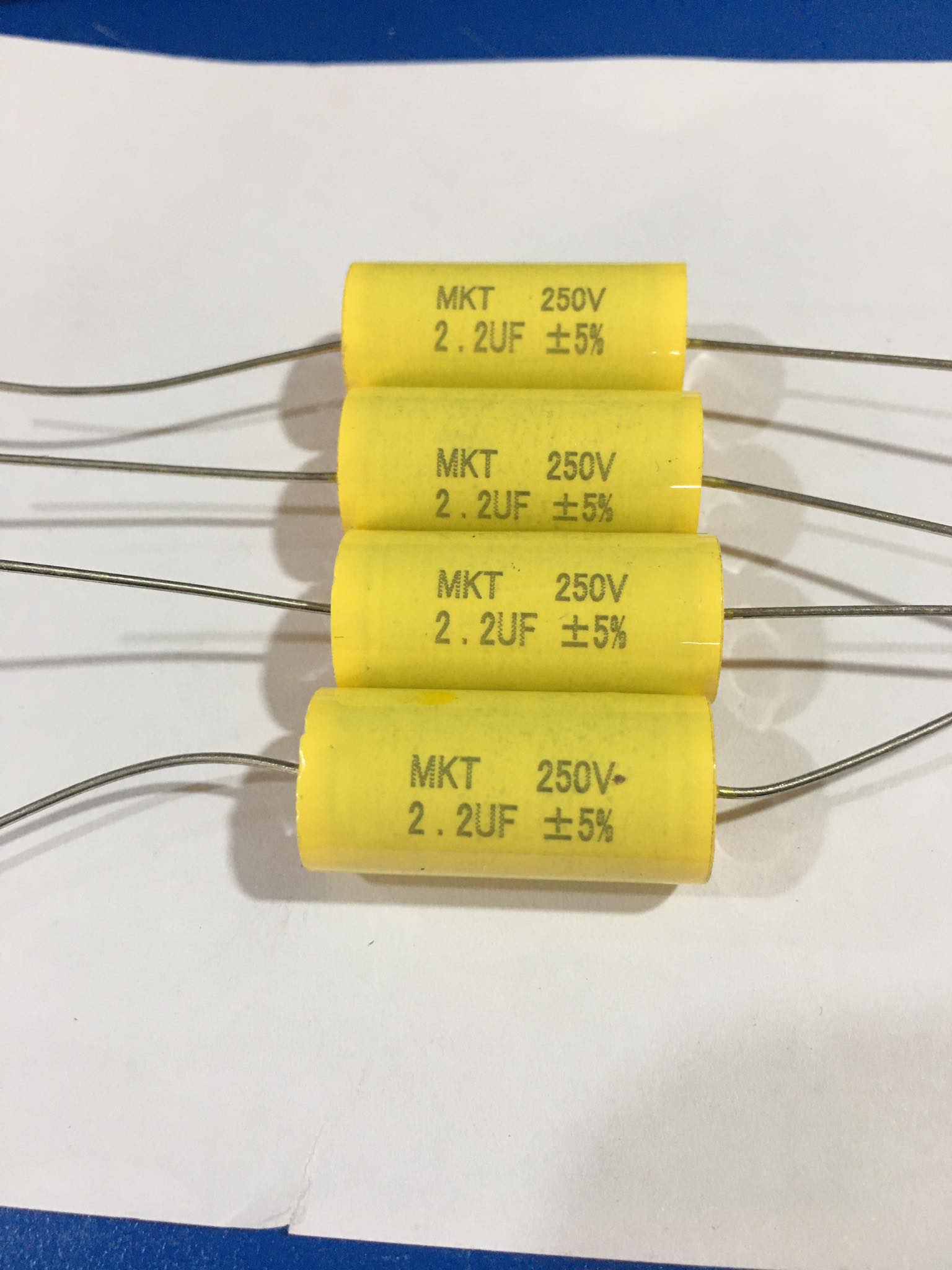 BỘ 2 CON TỤ LOA TREBLE KÈN SÂN KHẤU 2,2MF 250V - TỤ CHỐNG CHÁY