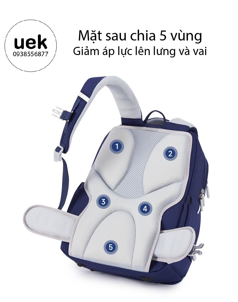 Balo Chống Gù UEK Chống Nước Chống Bụi Bẩn Balo Học Sinh Cặp Chống Gù Balo Đi Học Balo Cho Bé Cặp Sách Cho Bé