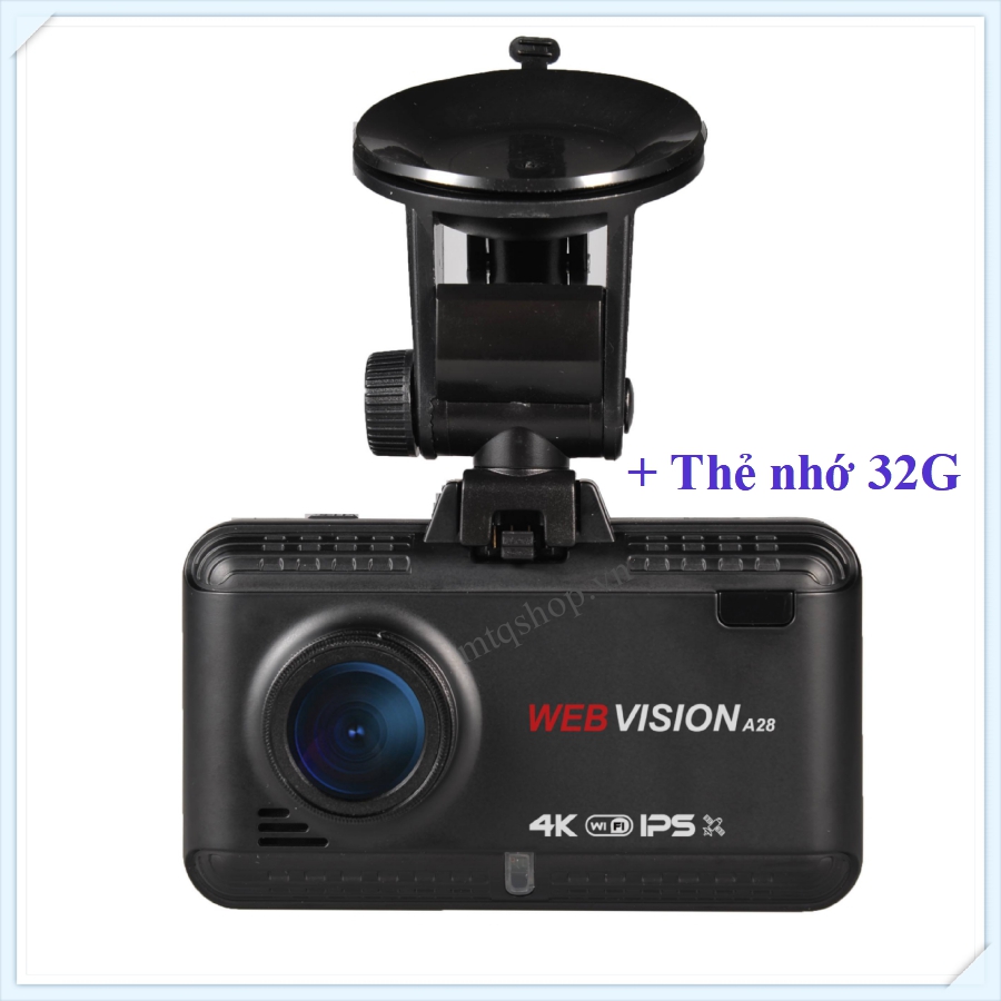 [Trả góp 0%]Camera hành trình ô tô WEBVISION A28 chính hãng
