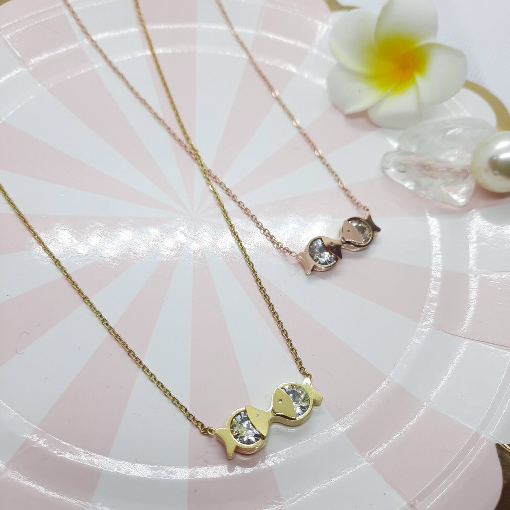 DÂY CHUYỀN TITAN CAO CẤP HÌNH CÁ CUTE