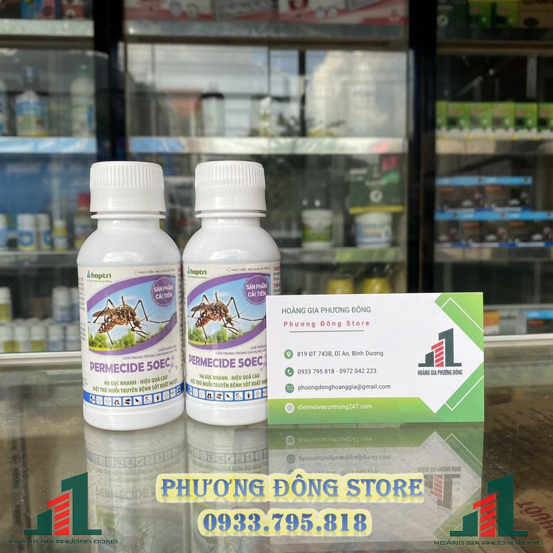 Thuốc diệt muỗi Permecide 50EC - chai 100ml