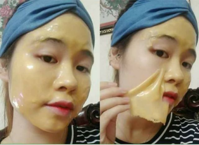 100g mask collagen vàng sâm 24k