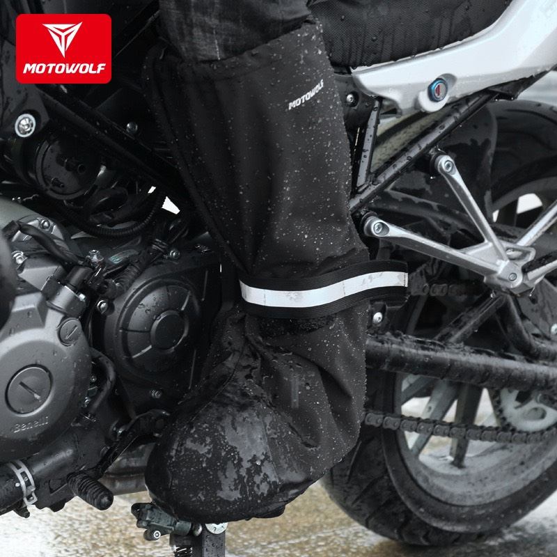 Bọc Giầy Đi Mưa Motowolf MDL1902 Phản Quang