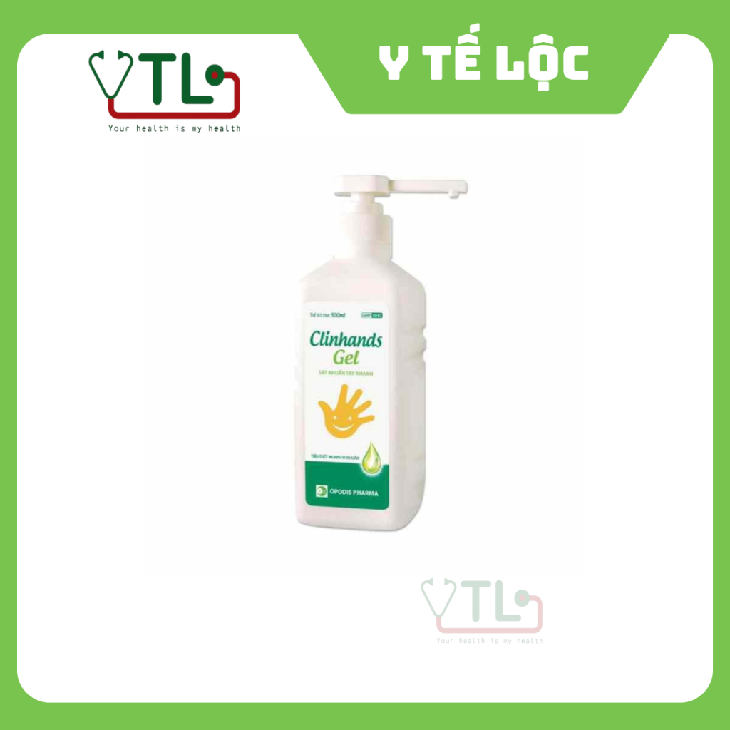 Dung dịch rửa tay khô Clinhands Gel chai 500ml
