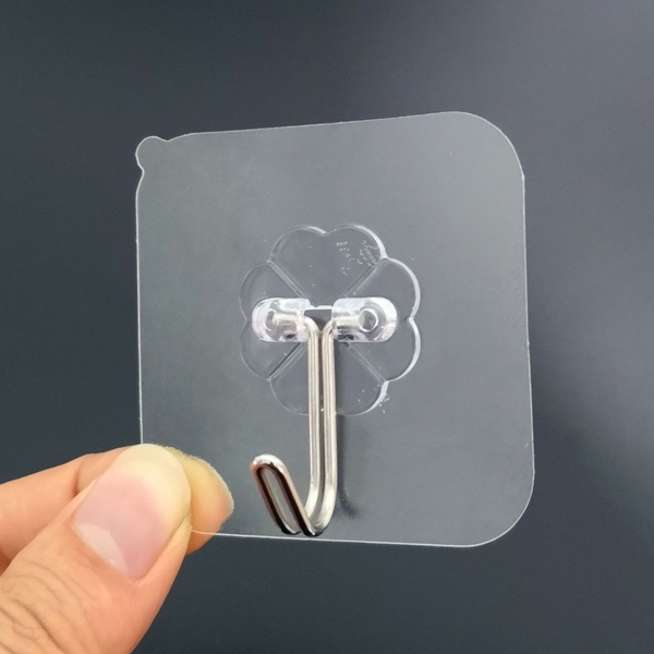 Móc hít dán tường chịu lực TRONG SUỐT
