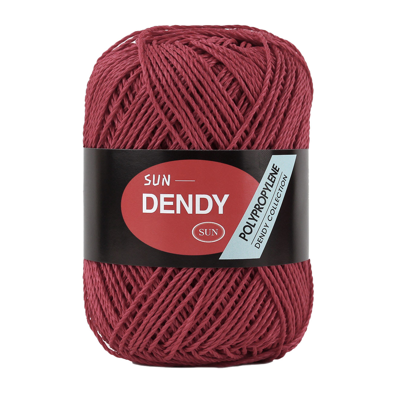 DENDY Crochet Summer Bag Hat Yarn 3oz. Light Beige