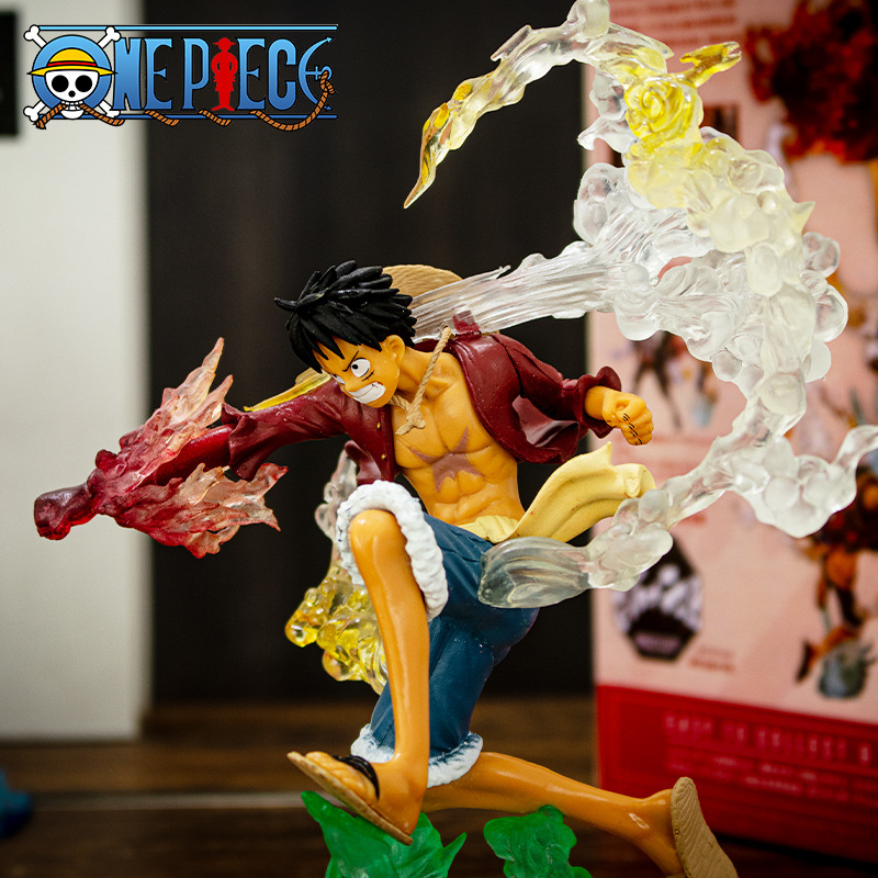 Mô hình Luffy mũ rơm One Piece gear 2 haki_siêu đẹp