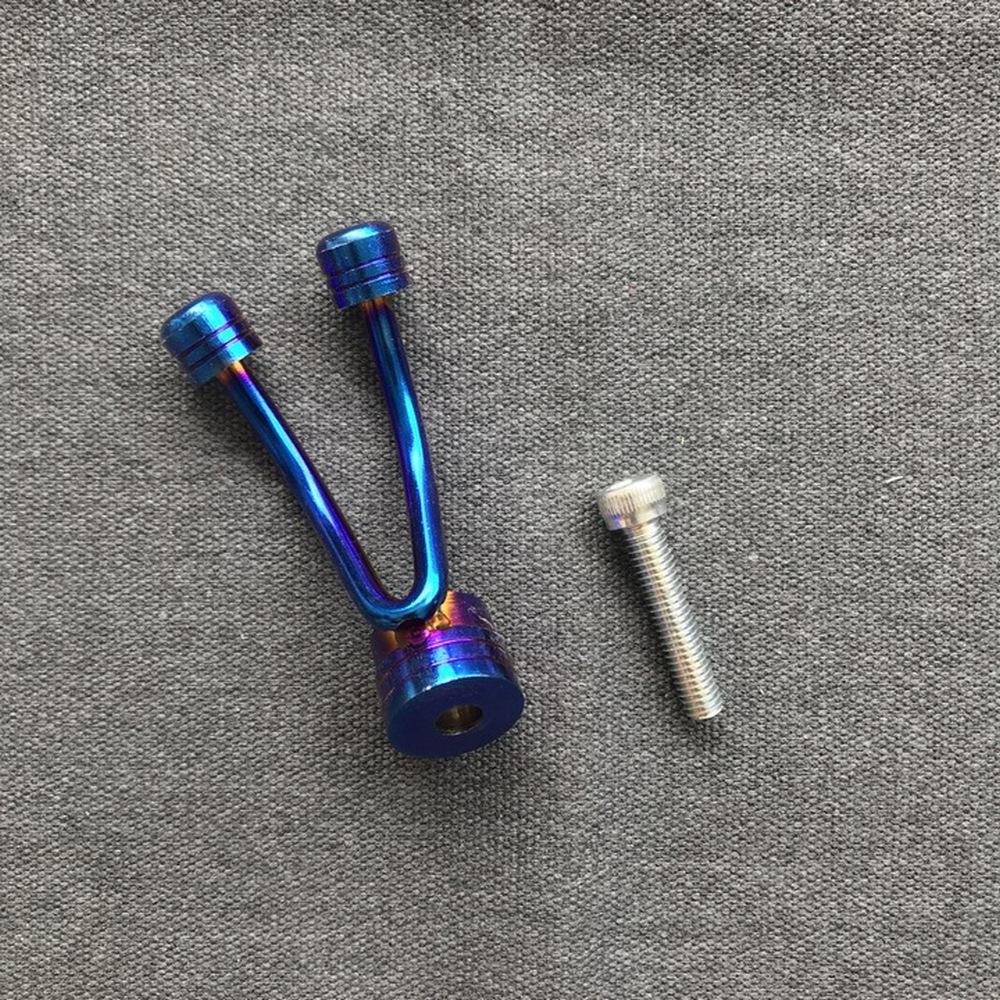 [HCM][HOT] MÓC TREO ĐỒ MÓC TREO HÀNH LÝ HÌNH ỐC SÊN KIỂU 100% NHÔM CNC CHO XE MÁY ( MÀU TITAN )