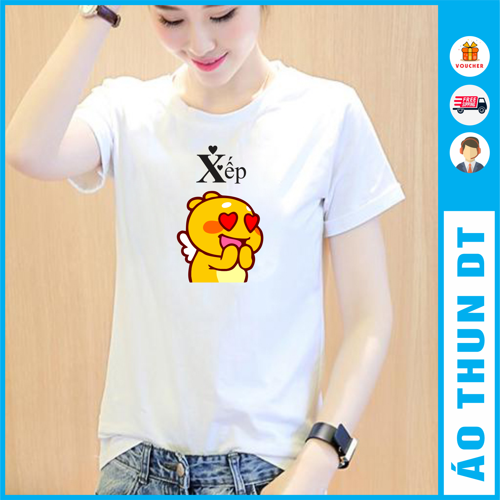 Áo đôi tình yêu Sếp - Đệ