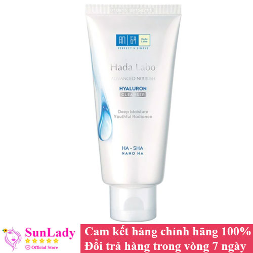 Kem Rửa Mặt Dưỡng Ẩm Tối Ưu Hada Labo Advanced Nourish 80g - Sữa rửa mặt hadalabo trắng - srm hadalabo