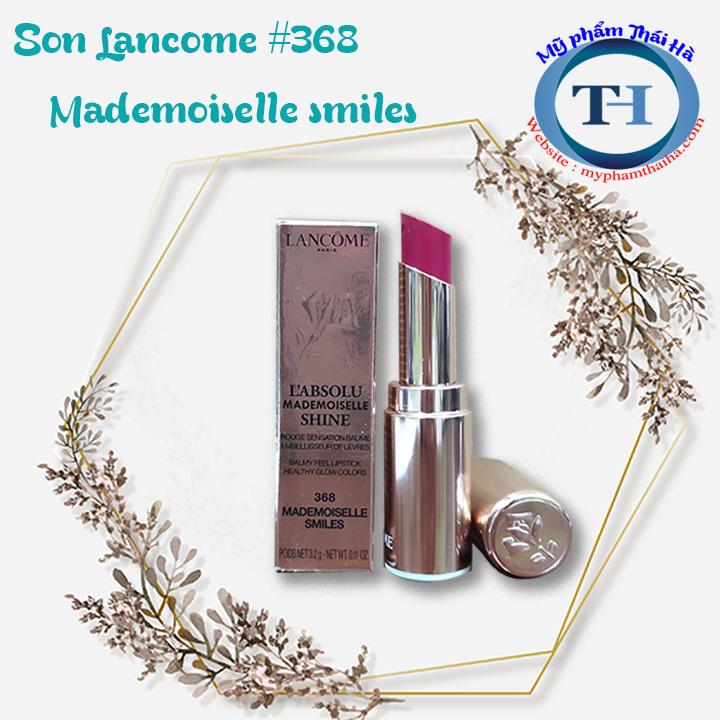[HCM]Son Lancome 368 Mademoiselle Smiles màu hồng