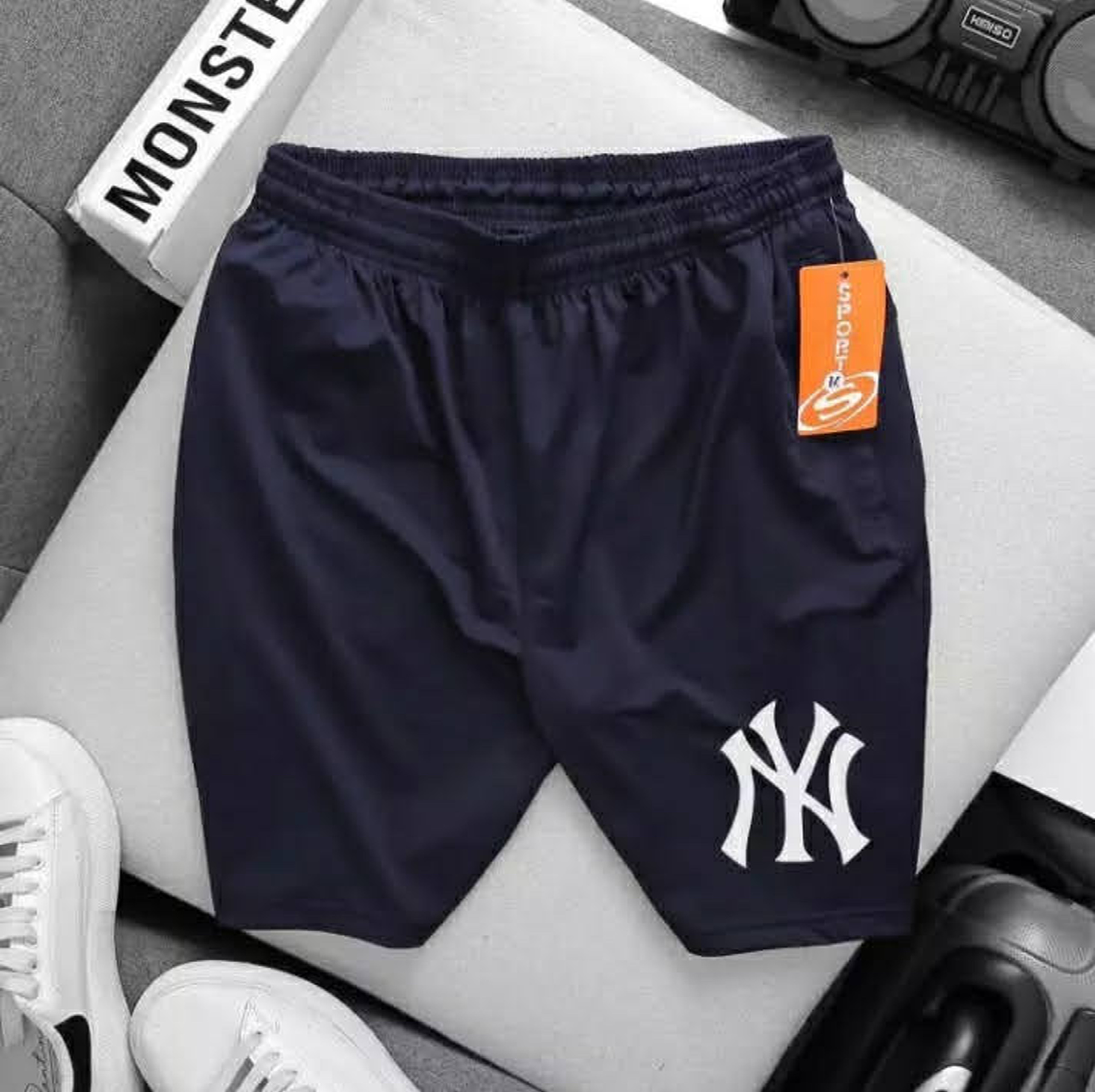 Quần Short NY Logo Phản Quang