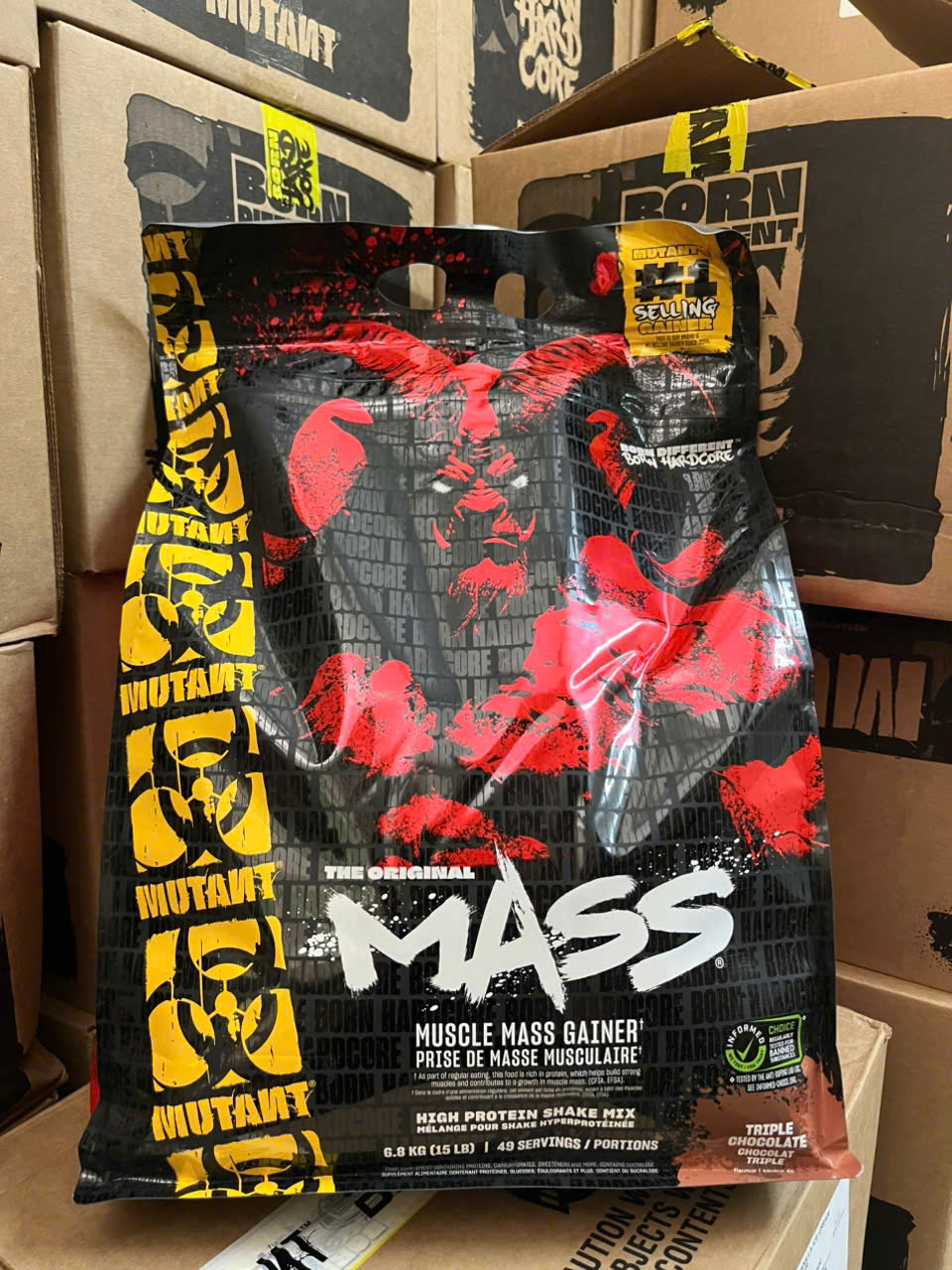 [HCM]Sữa Tăng Cân Mutant Mass 15Lbs - 6.8Kg - Bao Bì Mới