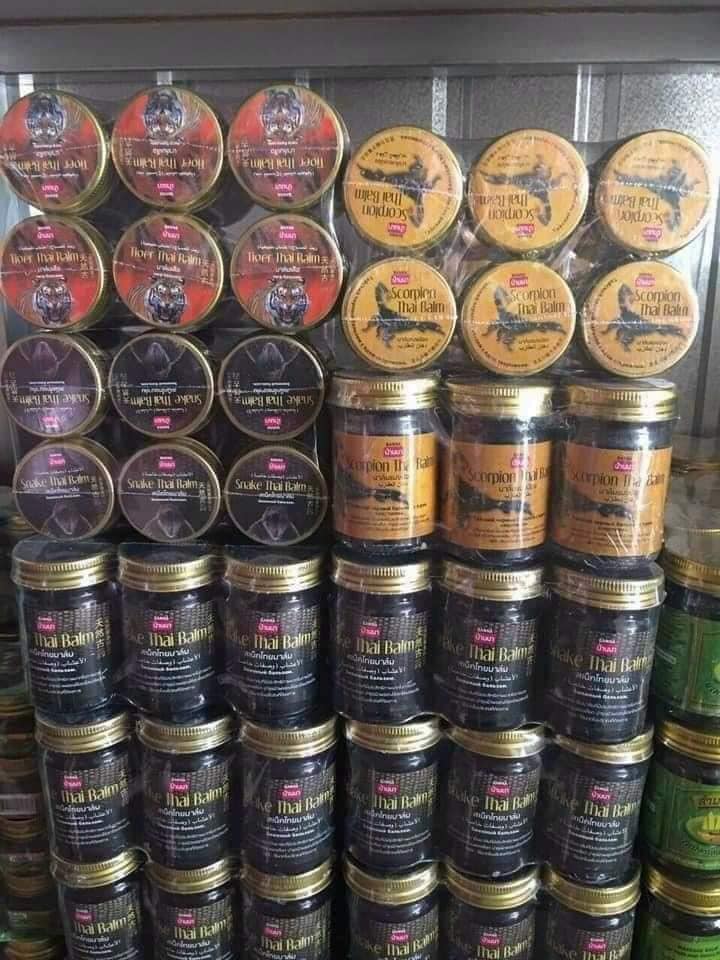 Dầu nóng xoa bóp Banna 50GR Thái Lan