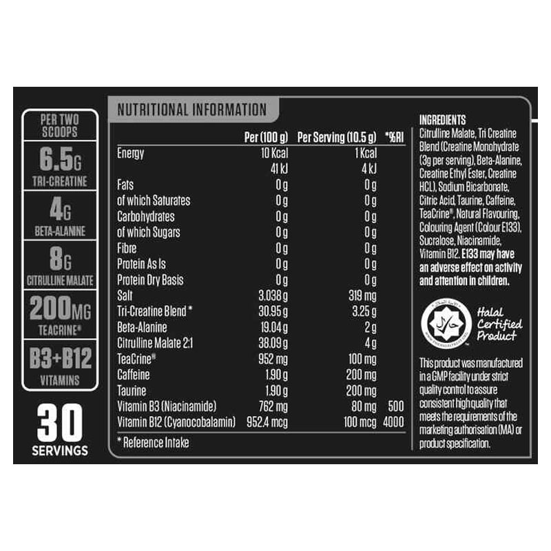 Gói Thử Sample APPLIED NUTRITION ABE Pre Workout 1 Lần Dùng (11 Gram)
