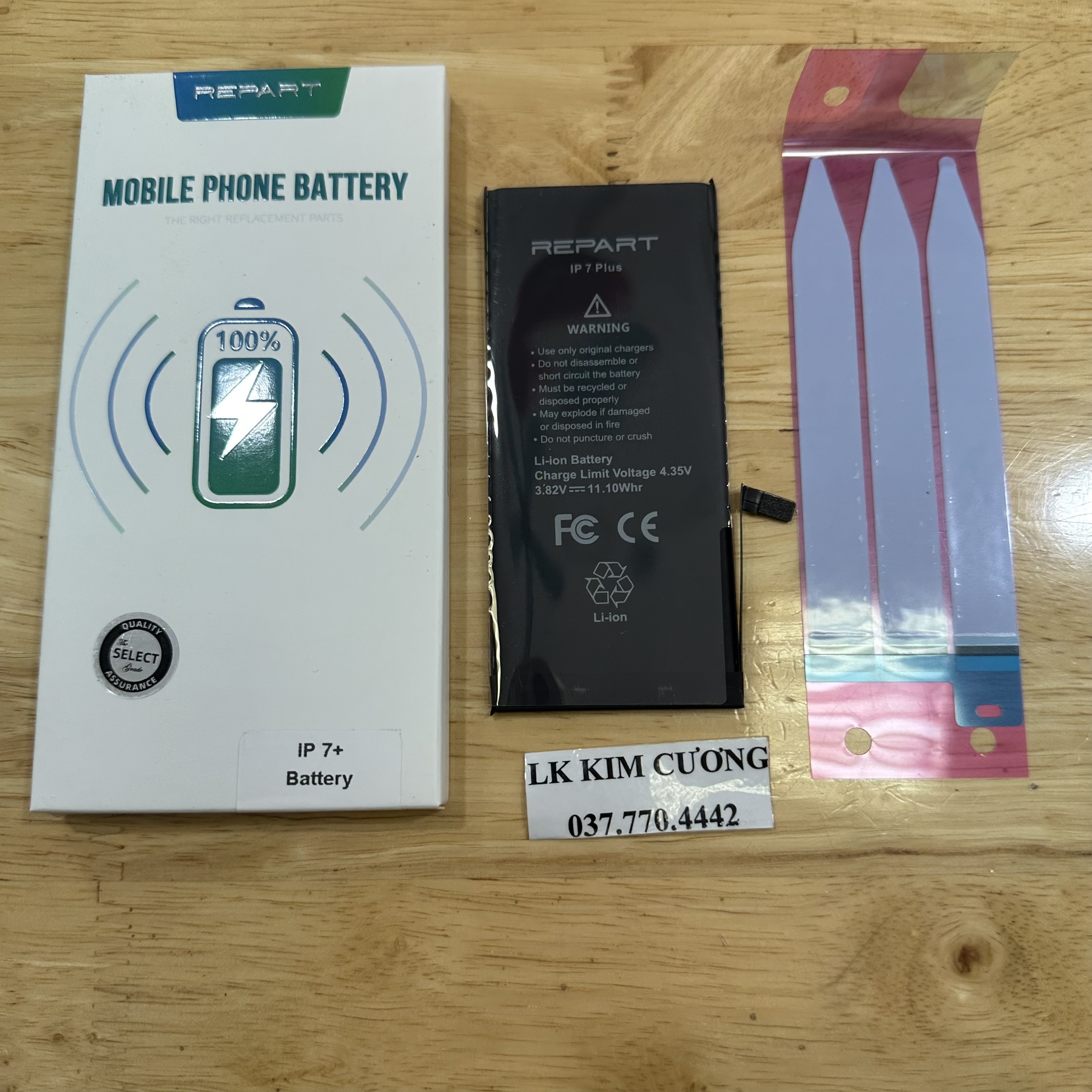 Pin điện thoại tương thích cho ip 7 plus