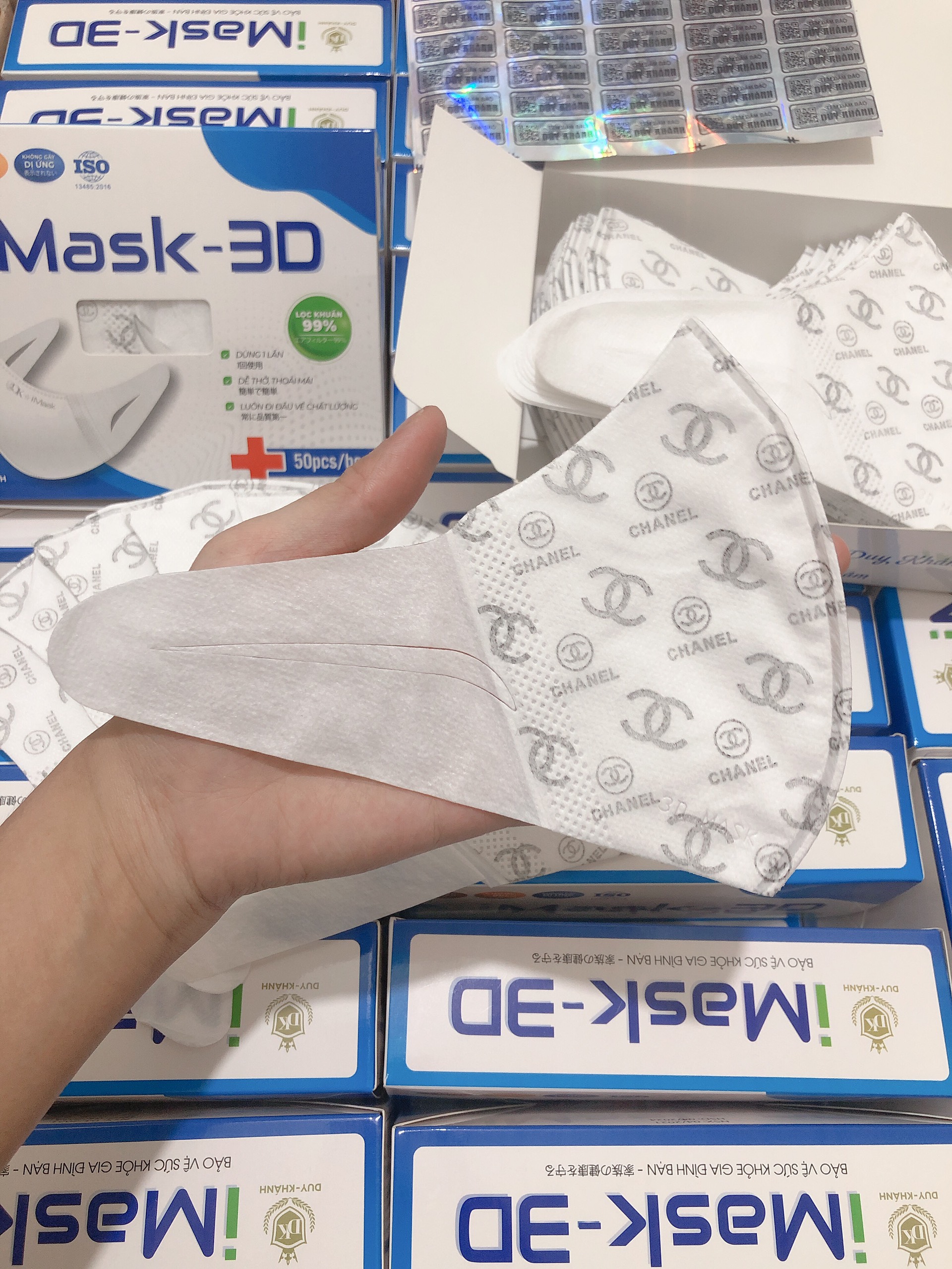 Hộp 50 chiếc khẩu trang 3D iMask