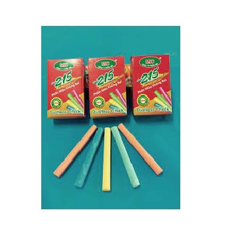 Phấn Mic không bụi trắng , màu - HỘP 10 VIÊN