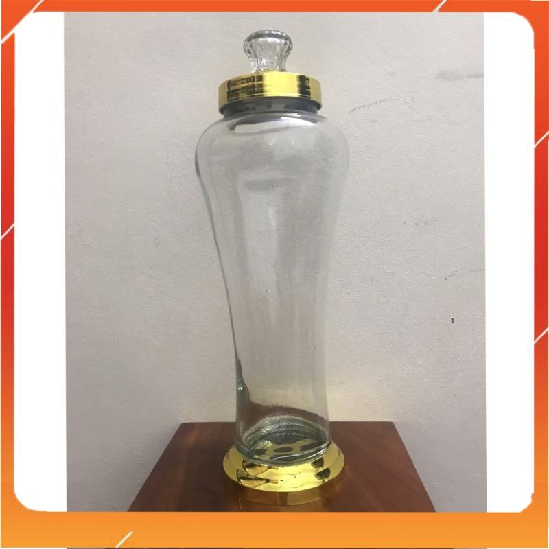 Bình ngâm rượu thủy tinh 6 lít