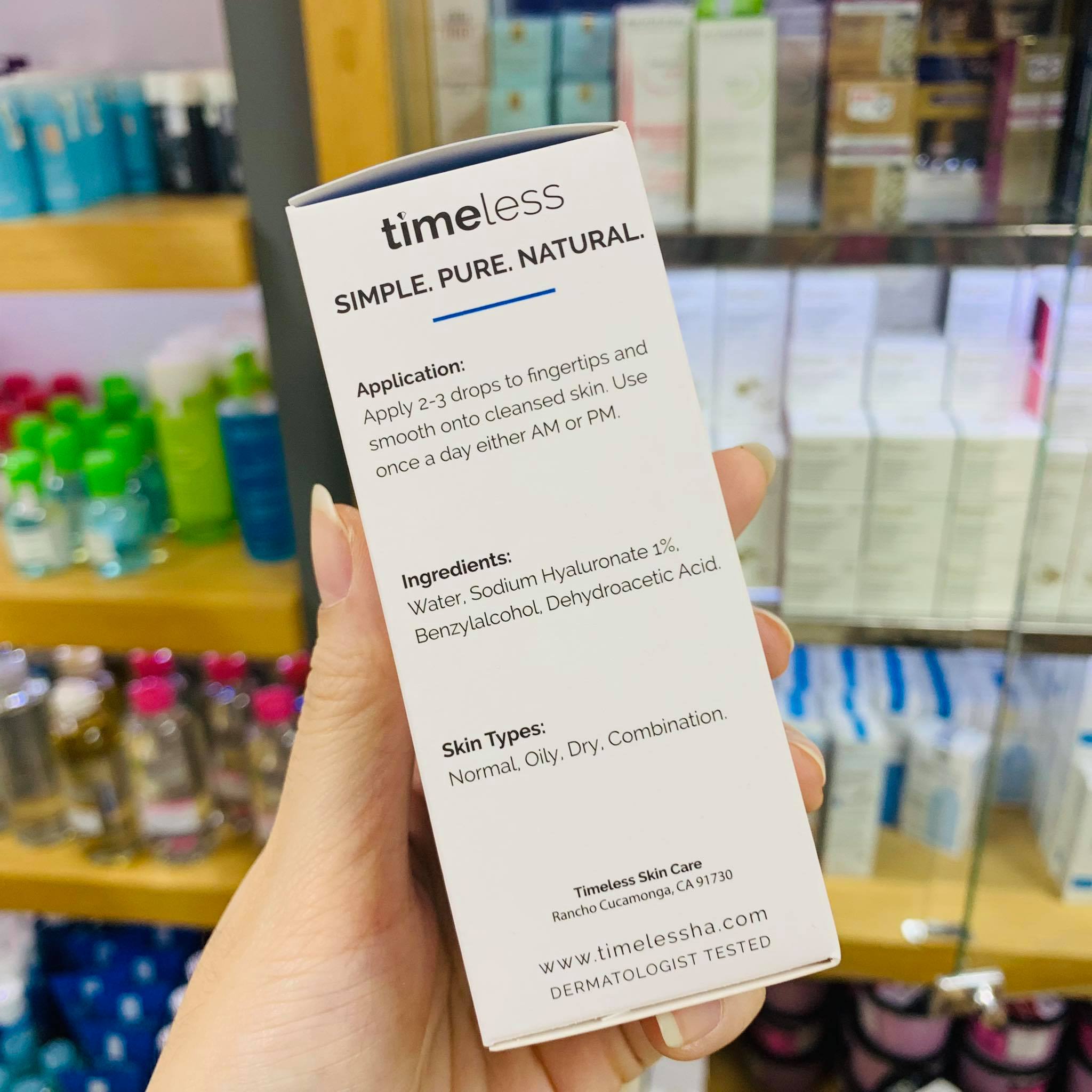 [HCM][Saigon Scent] Tinh chất cấp nước Timeless Hyaluronic Acid Pure ( 30mL )