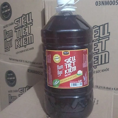 Nước mắm nam ngư siêu tiết kiệm can 4.8L_SusuBaby