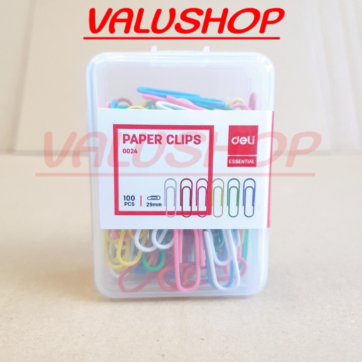 Kẹp giấy 29mm Deli 0024 - 0025