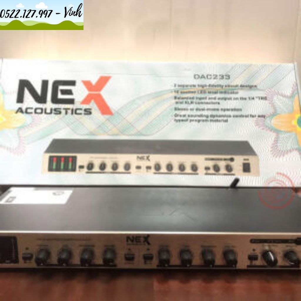 [HCM]Máy Nâng tiếng Nex DAC233 CHÍNH HÃNG 2021 ( cổng quang + bluetooth ) - Gia Khang Electronic