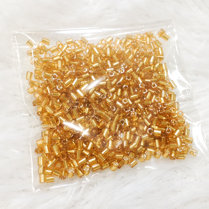 Beaded beads broken link applique costume multicolour sparkling package 10 grams