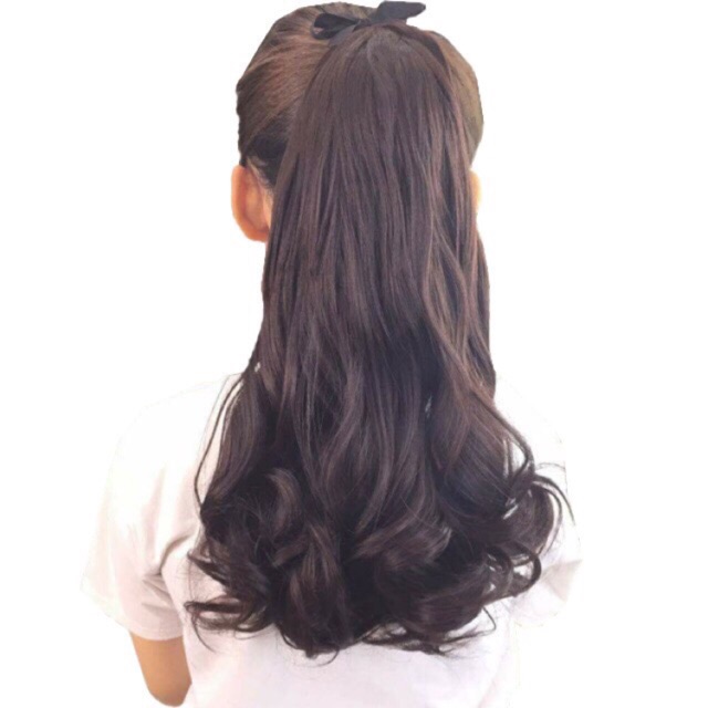 Tóc giả nữ đẹp ❤️💕 FREESHIP❤️💕 tóc cột xoăn 40cm,128