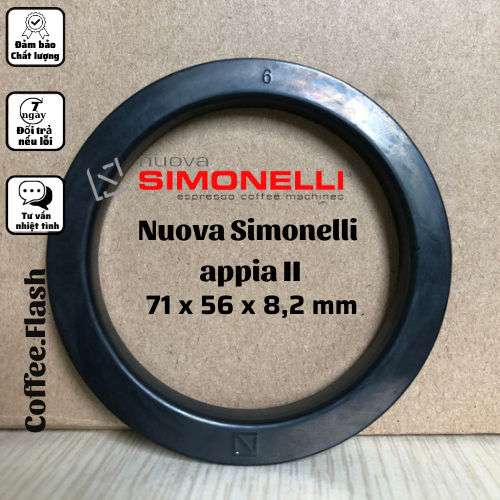 Ron cao su máy pha cà phê nuova simonelli appia ii