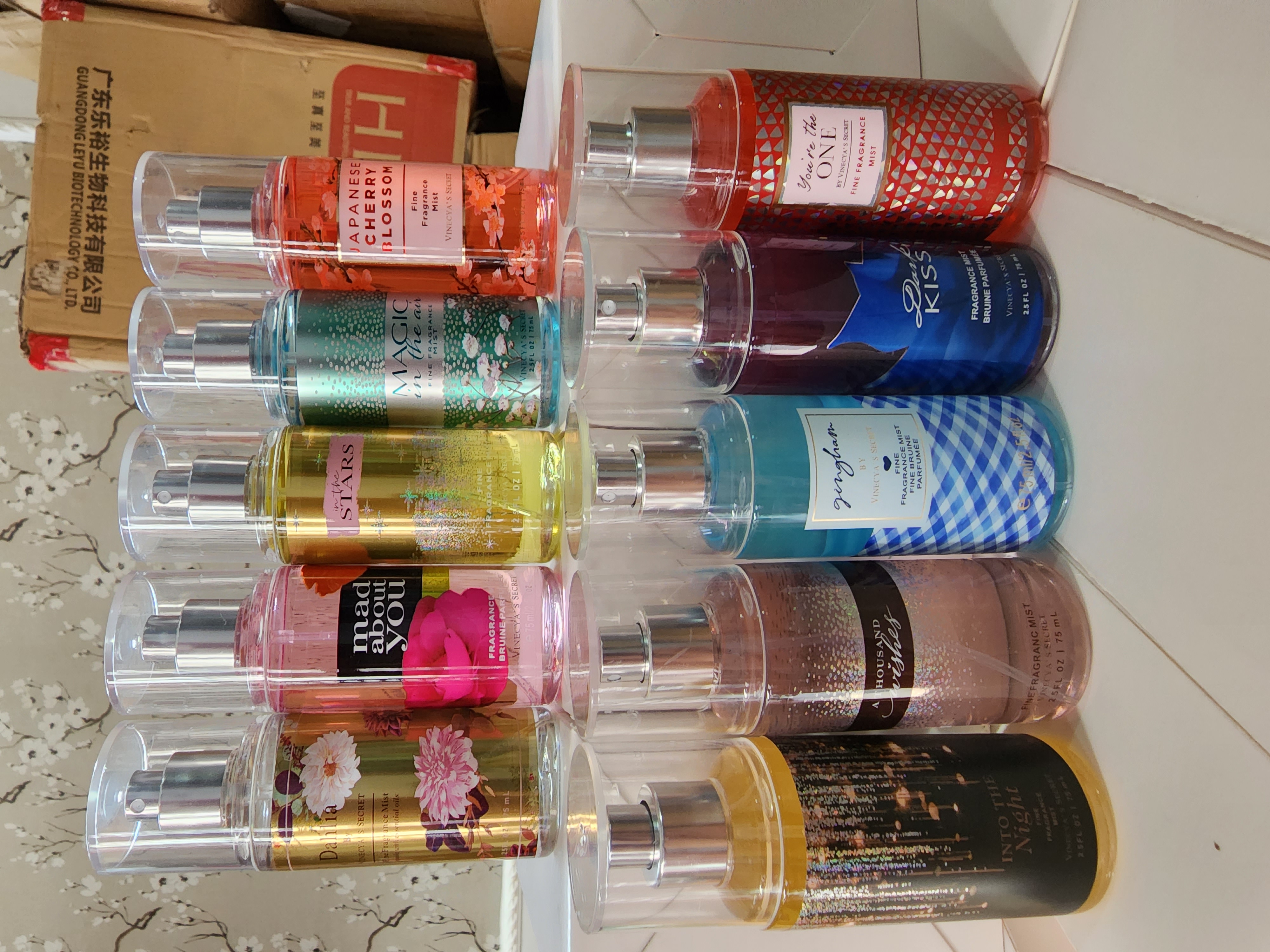 Xịt thơm body mist chai 75ml mới siu thơm - Vinecya’s