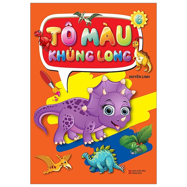 Fahasa - Tô Màu Khủng Long 6 (Tái Bản)