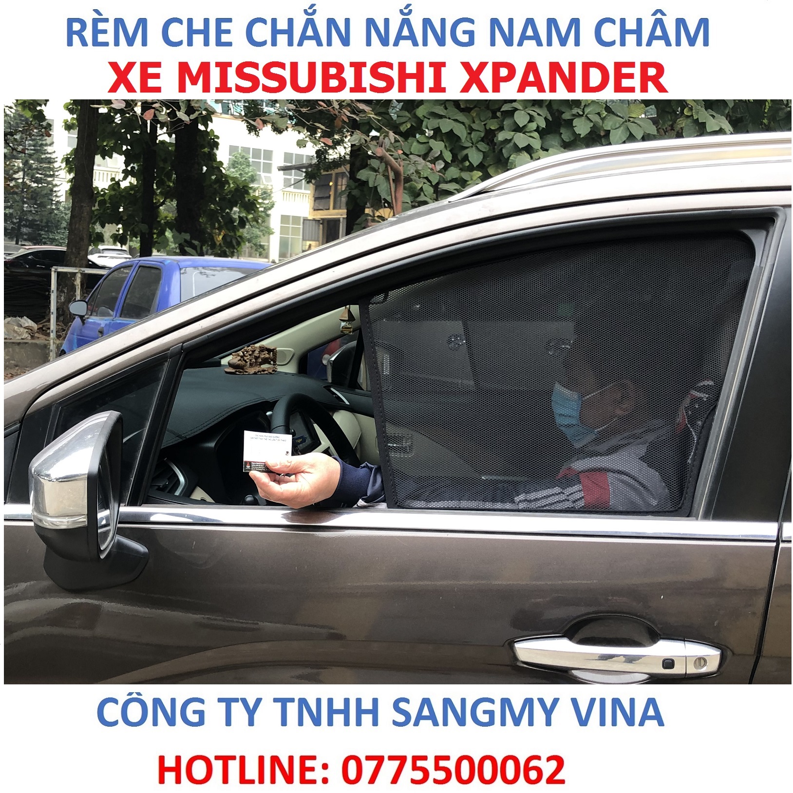 rèm che chắn nắng nam châm xe missubishi Xpander