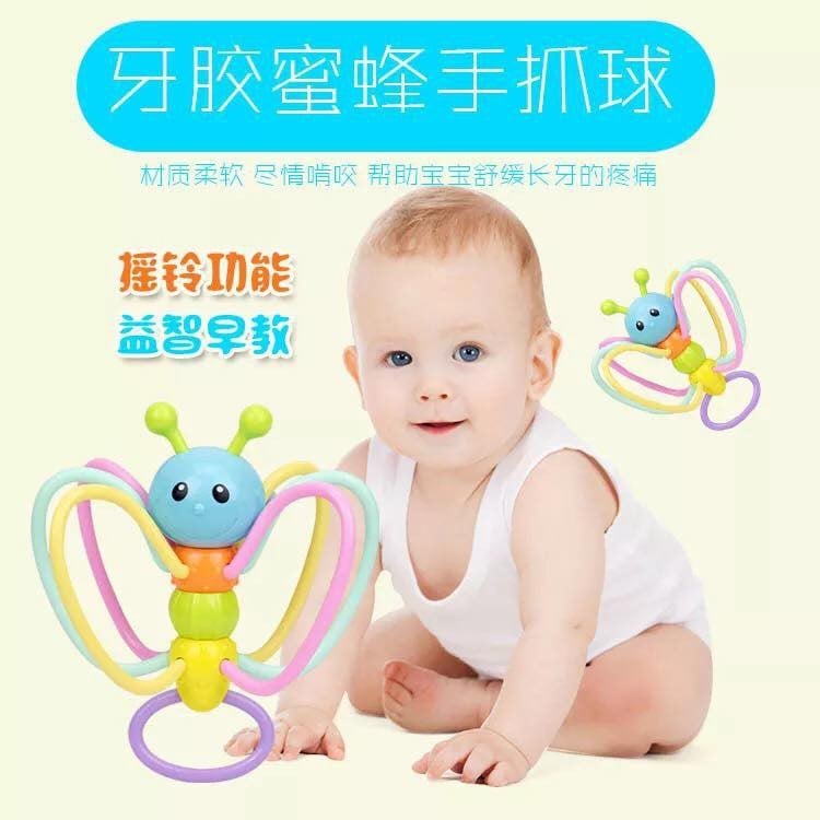 Vòng gặm nướu con ong cho bé