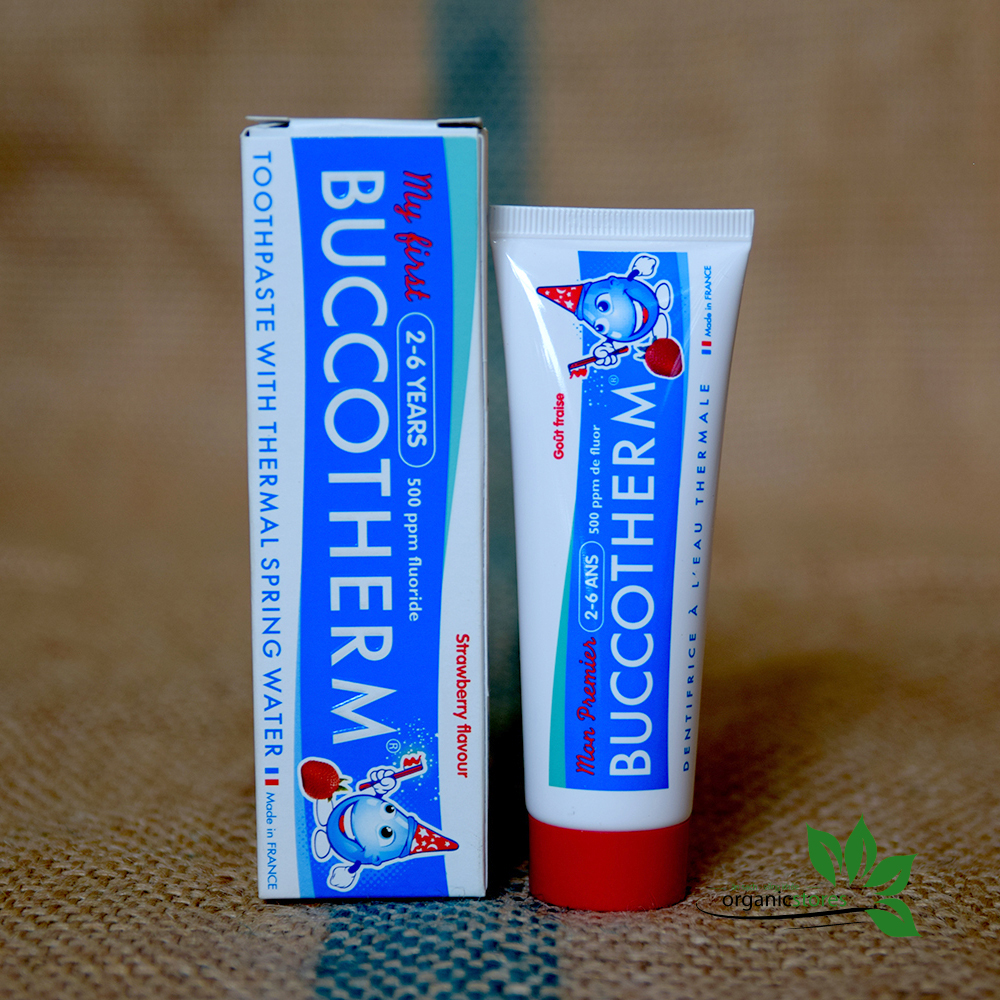 Kem đánh răng hữu cơ cho bé Buccotherm 50ml