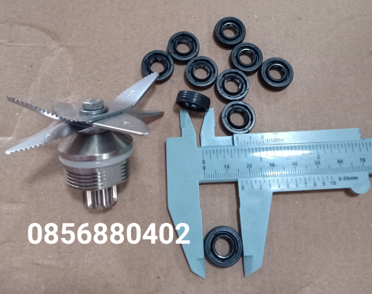 BỘ LƯỠI DAO 6 LƯỠI MÁY XAY SINH TỐ CÔNG NGHIỆP