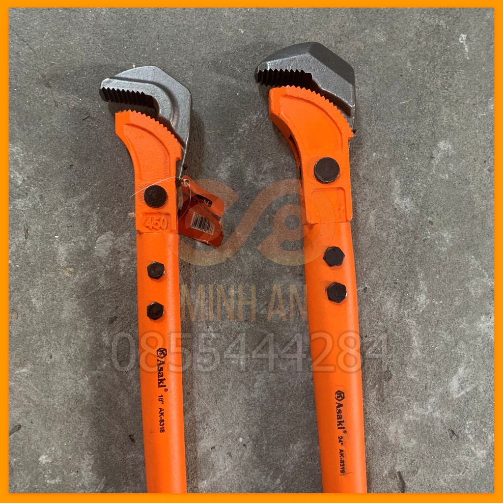 Mỏ Lết Răng Kẹp Nhanh 18" Asaki Ak-8318